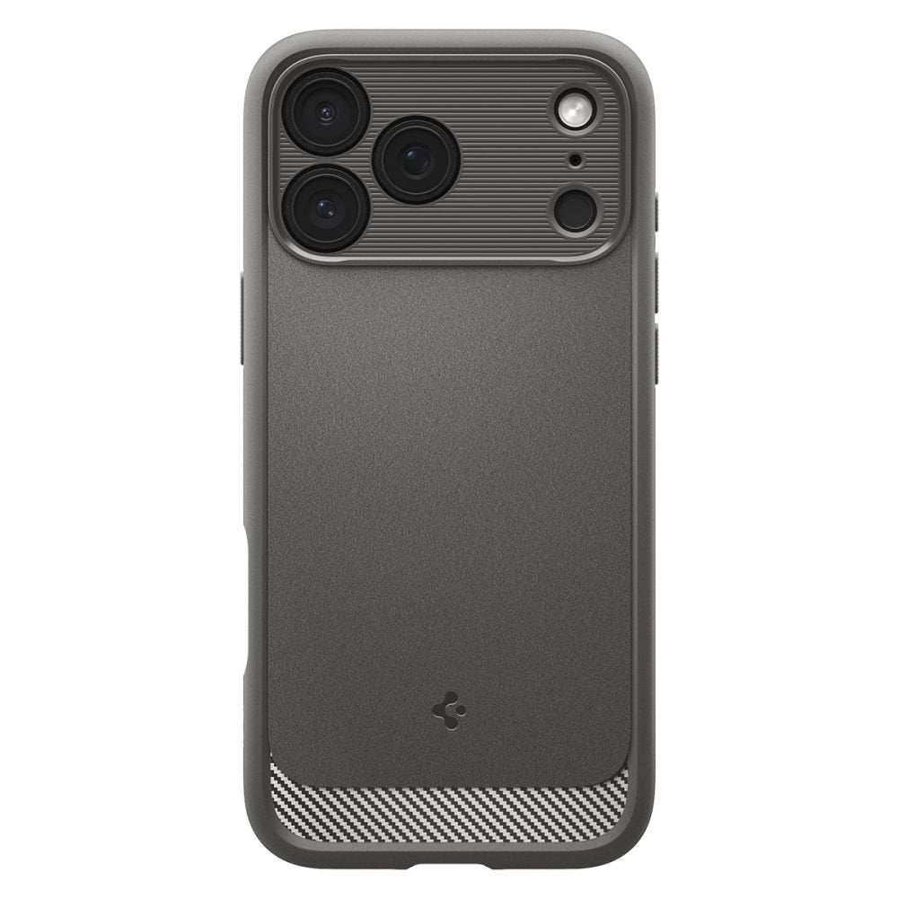 Spigen Rugged Armor MagSafe apvalks iPhone 17 Pro / 18 Pro, pelēks