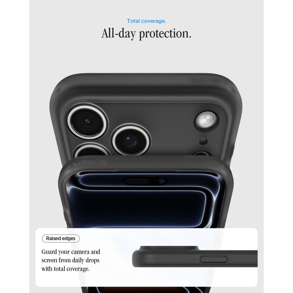 Spigen Ultra Hybrid MagSafe apvalks iPhone 17 Pro / 18 Pro, melns