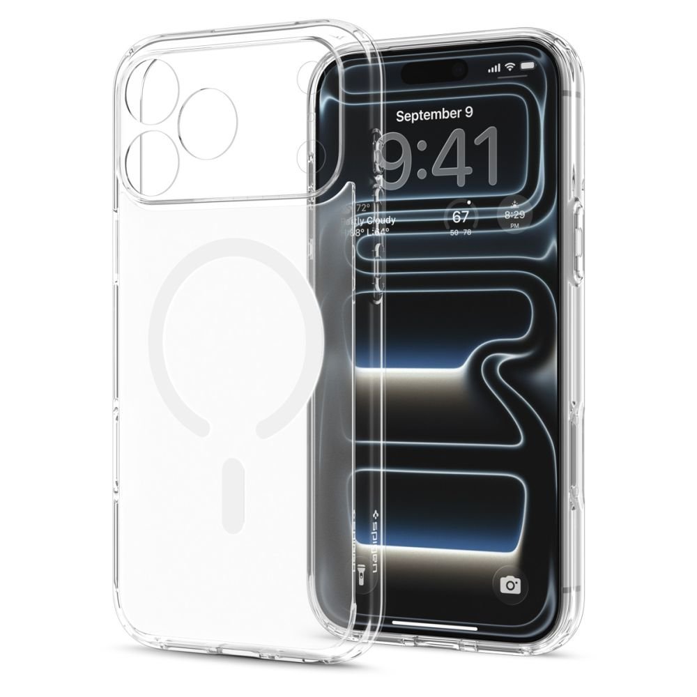 Spigen Ultra Hybrid MagSafe apvalks iPhone 17 Pro / 18 Pro, krāsa „Frost White“