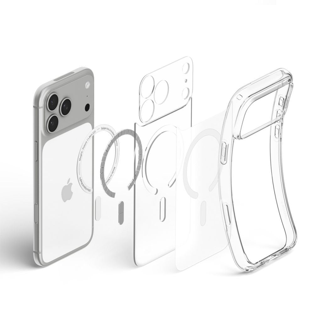Spigen Ultra Hybrid MagSafe apvalks iPhone 17 Pro / 18 Pro, krāsa „Frost White“