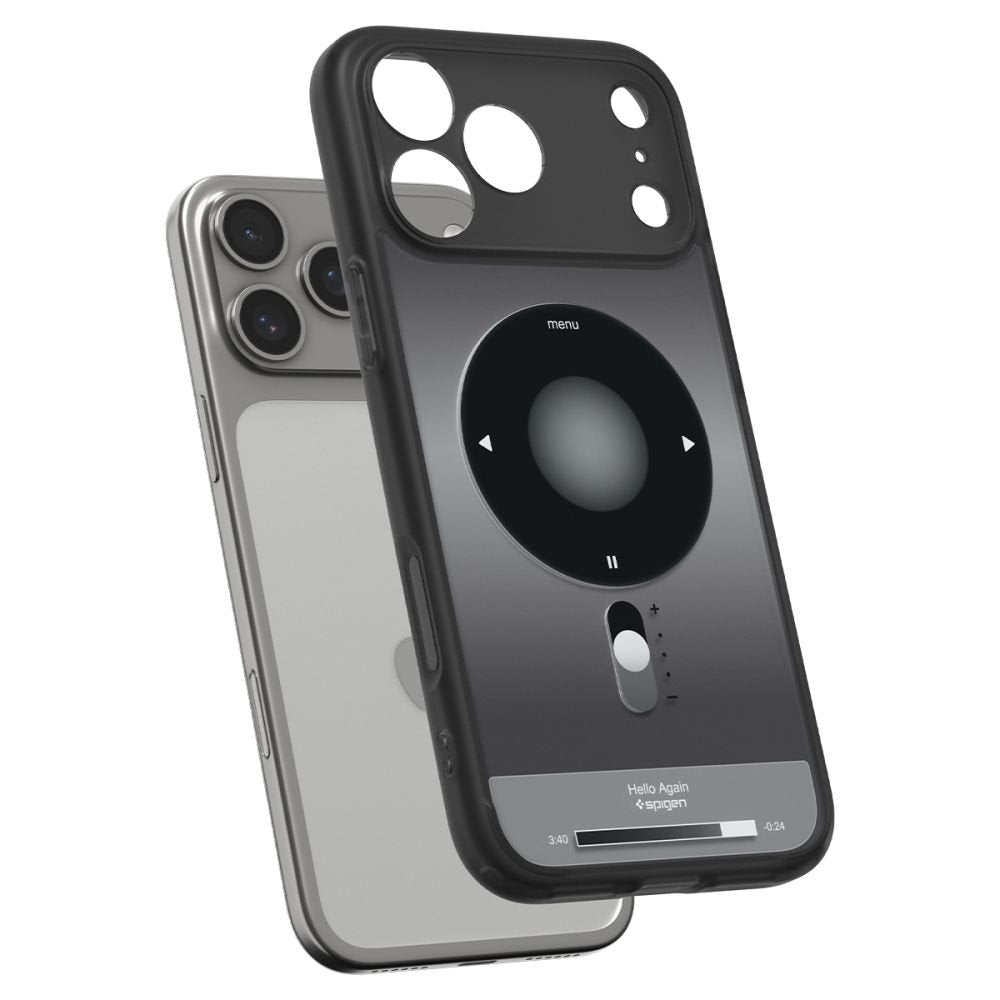 Spigen Ultra Hybrid MagSafe apvalks iPhone 17 Pro Max / 18 Pro Max, klasiskā melnā krāsā