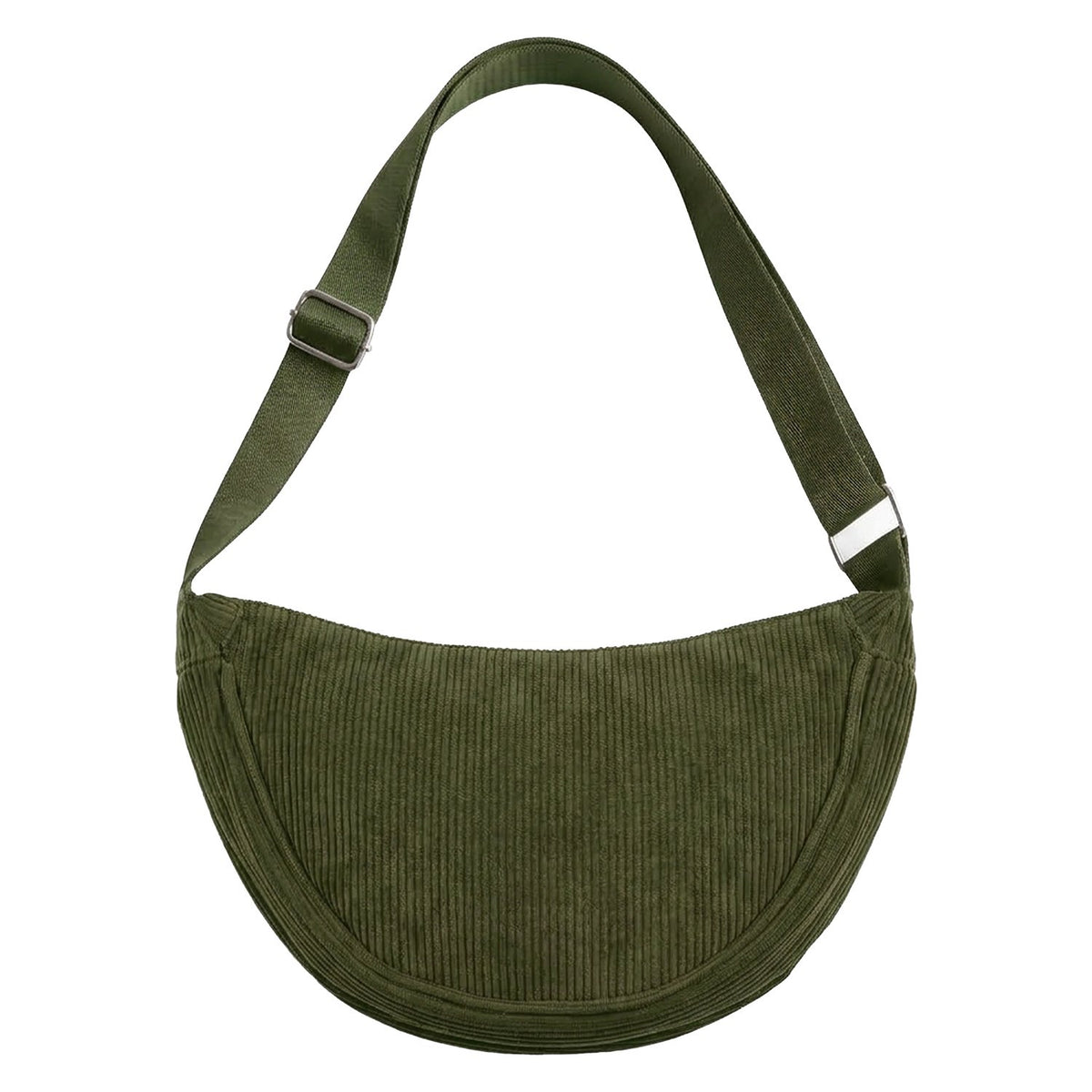 Universālā velveta „Moon Bag“ soma, zaļa