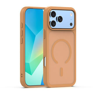 „Mag Matt“ apvalks iPhone 17 Pro Max 6,9" / 18 Pro Max 6,9" brūns ar lielu atvērumu