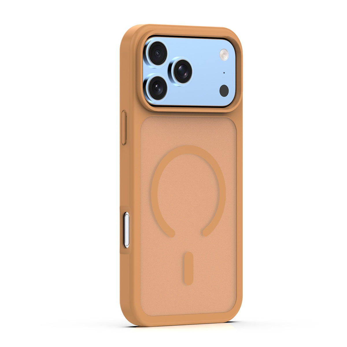 „Mag Matt“ apvalks iPhone 17 Pro Max 6,9" / 18 Pro Max 6,9" brūns ar lielu atvērumu