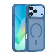 „Mag Matt“ apvalks iPhone 17 Pro Max 6,9" / 18 Pro Max 6,9" tumši zils ar lielu atveri