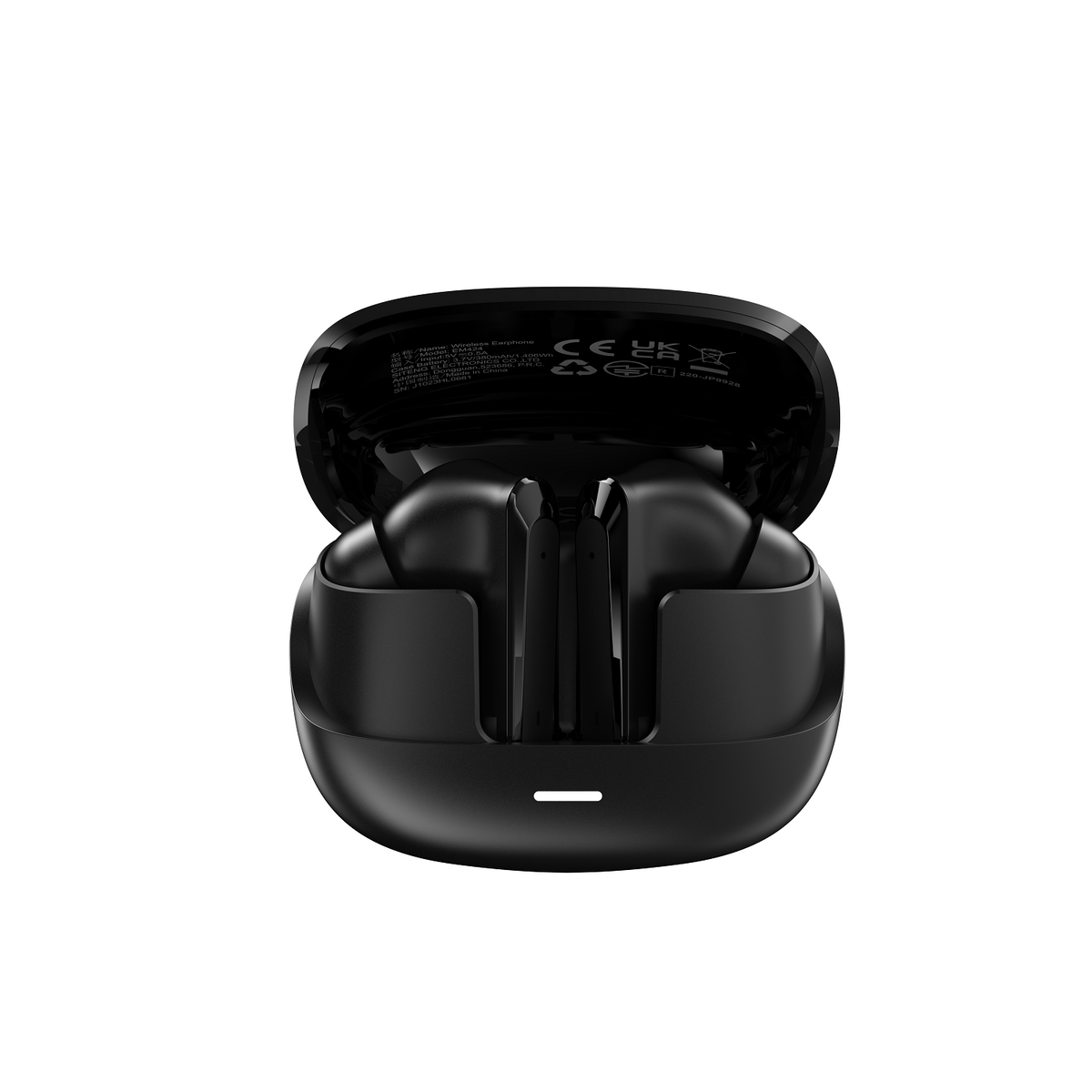 Devia AI TWS PRO 7 Bluetooth austiņas BT 5.4, melnā krāsā