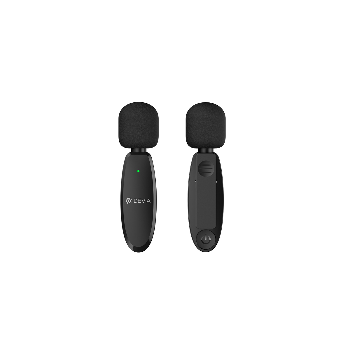 Devia mikrofons viedtālrunim Lite 1 USB-C 2-in-1, melns