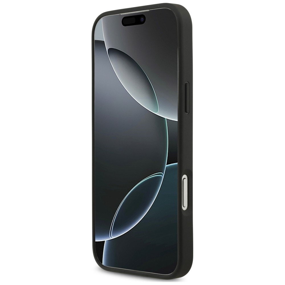 Guess 4G Strap 4G Classic Logo vāciņš iPhone 18 Pro Max / 17 Pro Max, melns