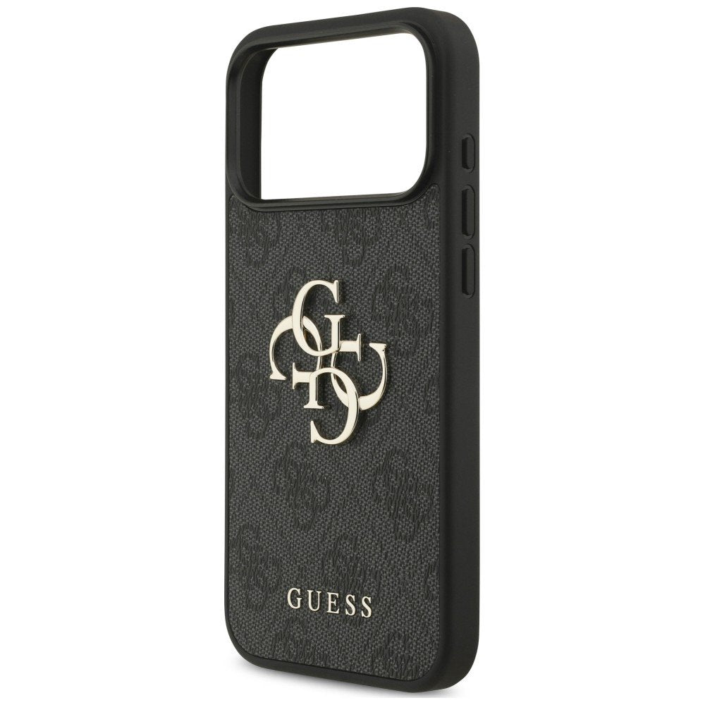 Guess 4G Strap 4G Classic Logo vāciņš iPhone 18 Pro Max / 17 Pro Max, melns