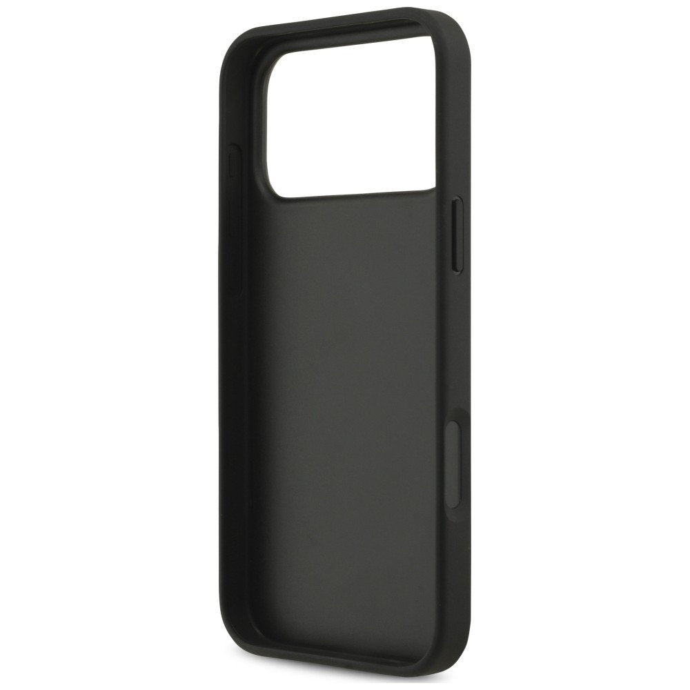 Guess 4G Strap 4G Classic Logo vāciņš iPhone 18 Pro Max / 17 Pro Max, melns