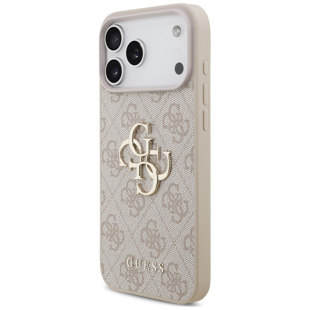 Guess 4G Strap 4G Classic Logo vāciņš iPhone 18 Pro Max / 17 Pro Max, rozā krāsā