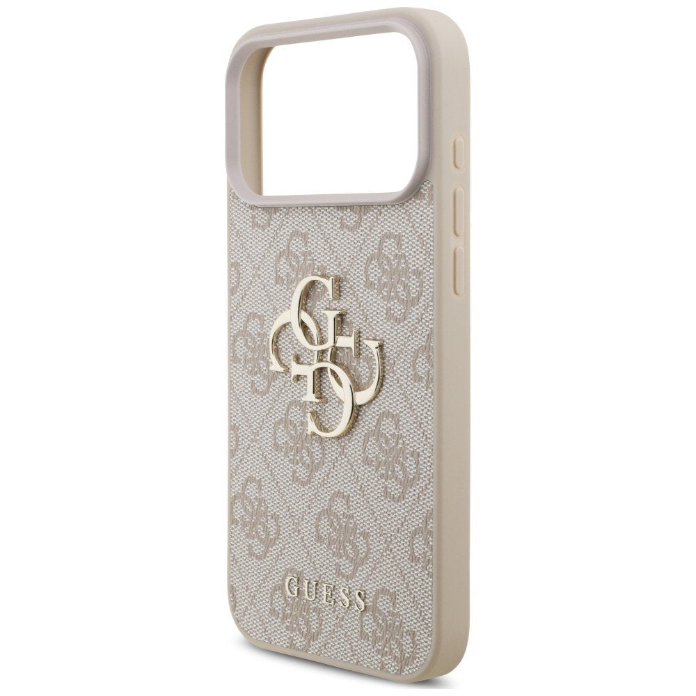 Guess 4G Strap 4G Classic Logo vāciņš iPhone 18 Pro Max / 17 Pro Max, rozā krāsā