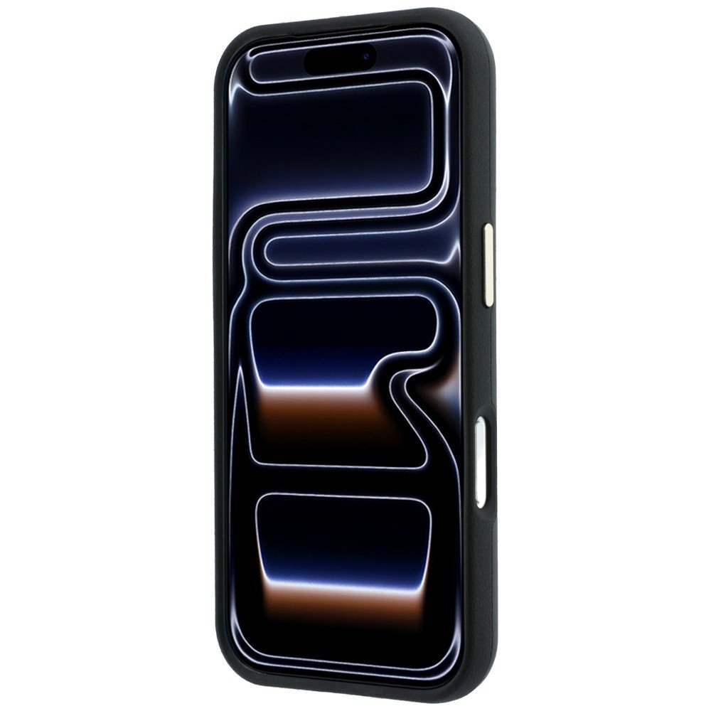 Guess Smooth & Big Strass Logo vāciņš iPhone 18 Pro / 17 Pro, melns
