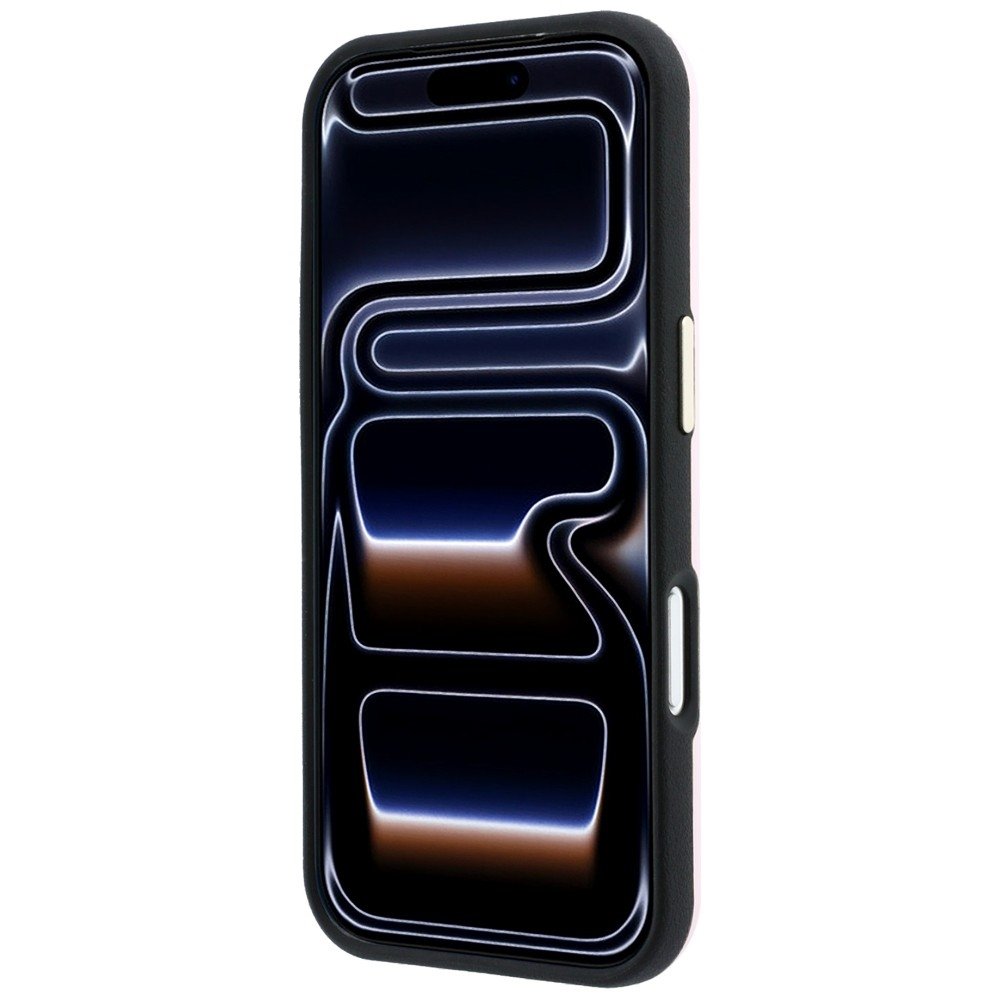 Guess Smooth & Big Strass Logo vāciņš iPhone 18 Pro / 17 Pro, rozā krāsā