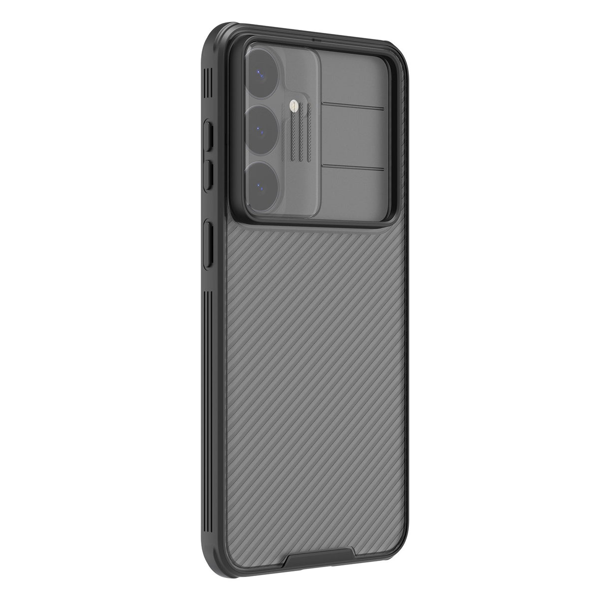 Nillkin CamShield Pro vāciņš Samsung Galaxy S26 FE, caurspīdīgs melns