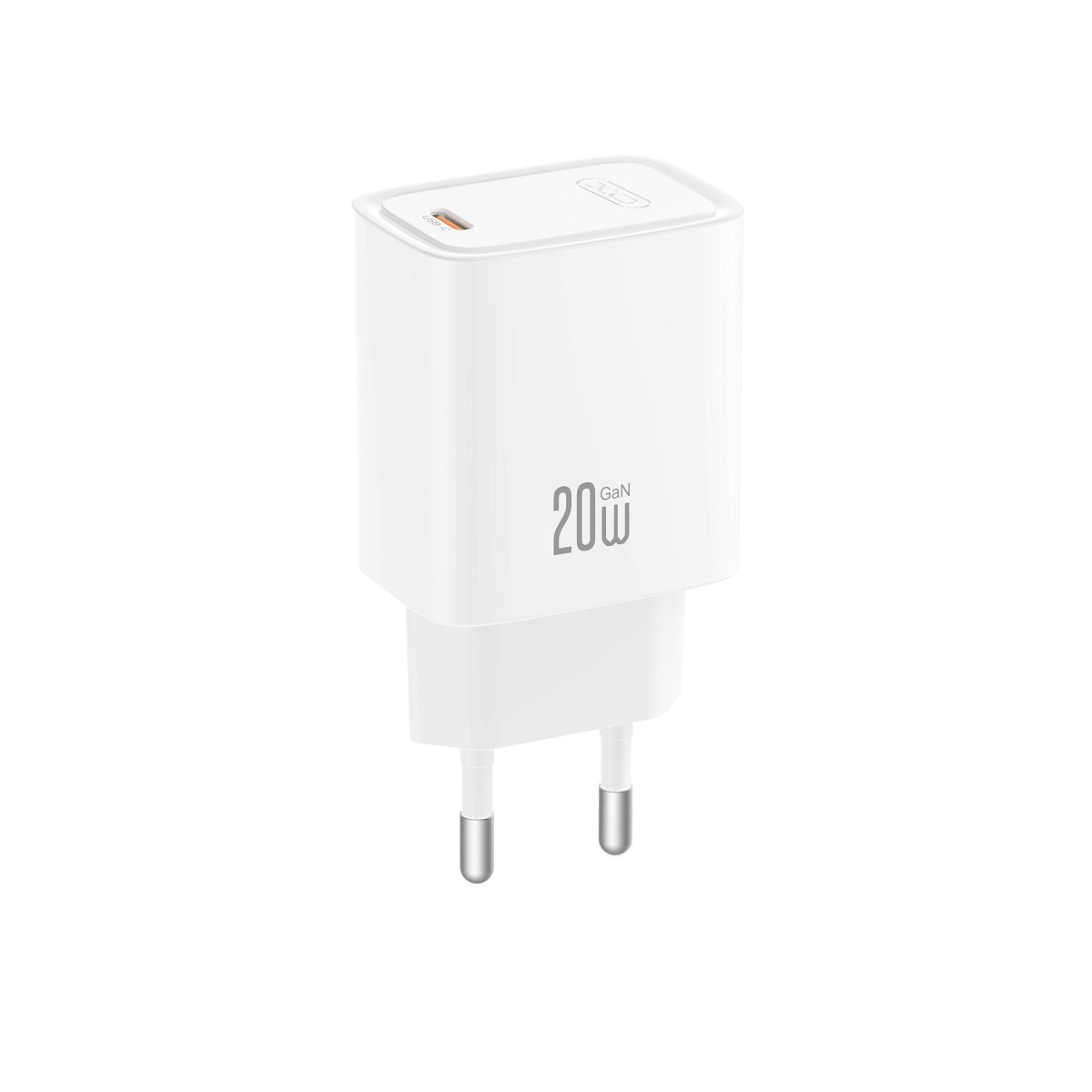 XO sienas lādētājs CE51 PD 20 W, 1x USB-C, balts