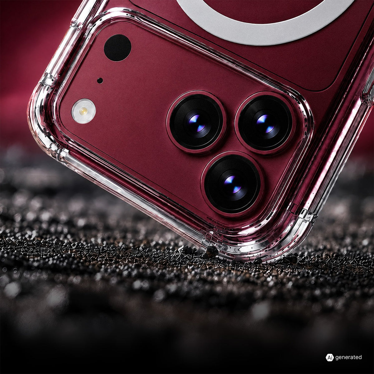 Etteri Ultimate Mag vāciņš iPhone 17 Pro Max / 18 Pro Max 6,9" caurspīdīgs