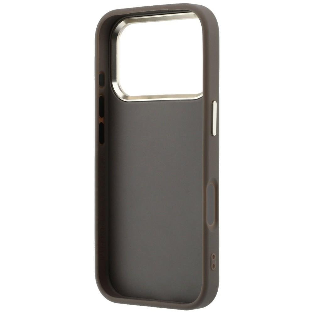 Guess 4G un Big Strass Logo vāciņš iPhone 18 Pro / 17 Pro, brūns