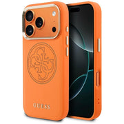 Guess perforētais 4G MagSafe vāciņš iPhone 18 Pro Max / 17 Pro Max, oranžs