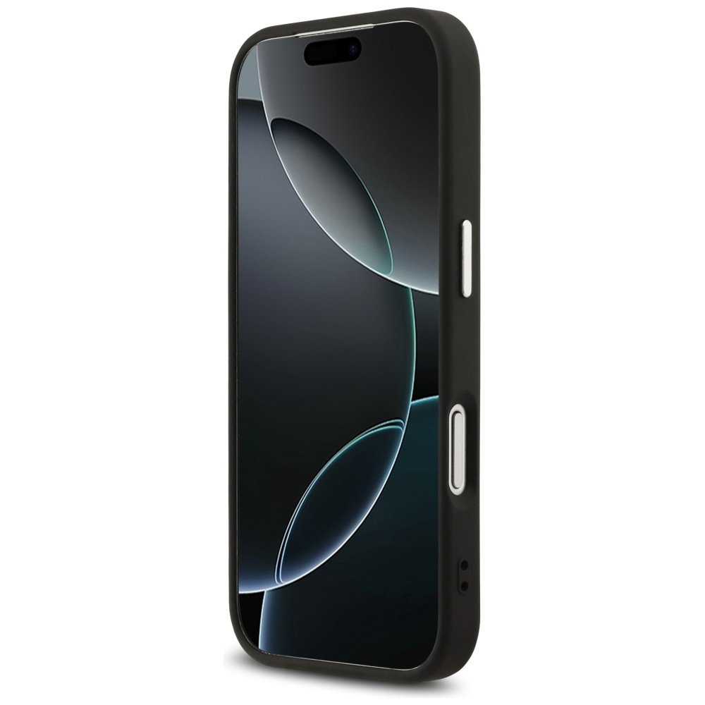 Karl Lagerfeld Karl Pin MagSafe vāciņš iPhone 17 Pro, melns