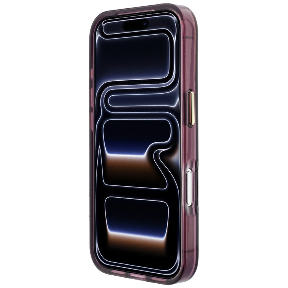 Karl Lagerfeld Script Logo MagSafe vāciņš iPhone 18 Pro Max / 17 Pro Max, bordo krāsā