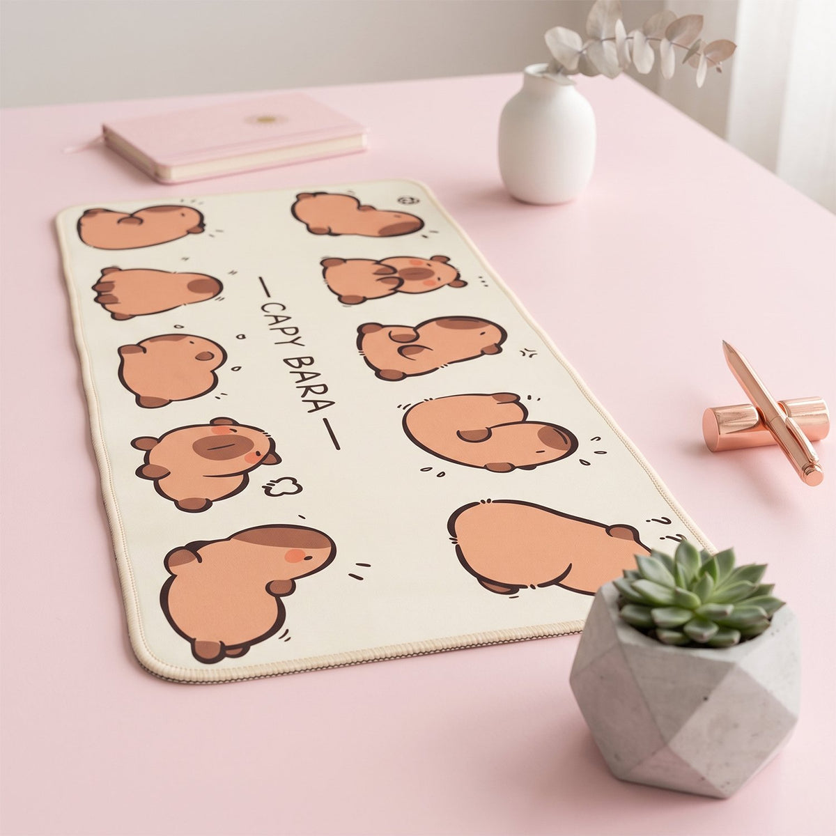Maxlife mājas biroja galda paklājs MXDM-01, 30 x 80 cm, kapibara