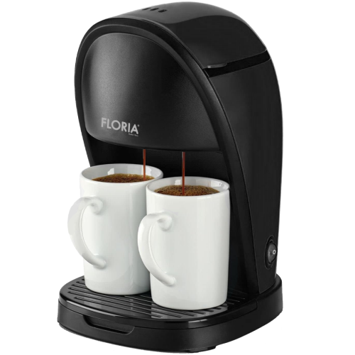 Floria ZLN9297 Kafijas automāts ar 2 krūzēm komplektā 0.25L 450W