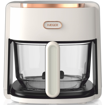 Haeger AF-G45.006B Air Glass Digital Karstā gaisa cepšanas ierīce 8in1 4.5L 1200W