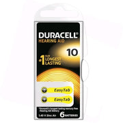 Duracell Hearing 10 (A10) blistera iepakojumā 6 gab.
