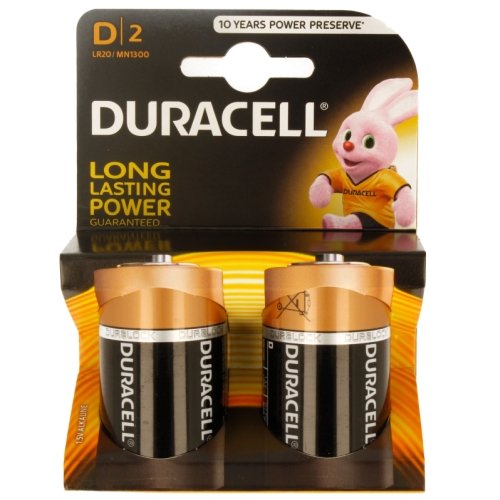 Duracell MN 1300 Basic D (LR20) blistera iepakojumā 2 gab.