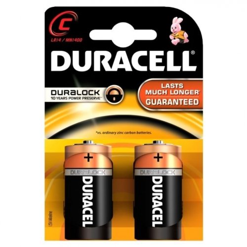 Duracell MN 1400 Basic C (LR14) blistera iepakojumā 2 gab.