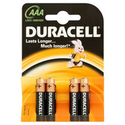 Duracell MN 2400 Basic AAA (LR03) blistera iepakojumā 4 gab.