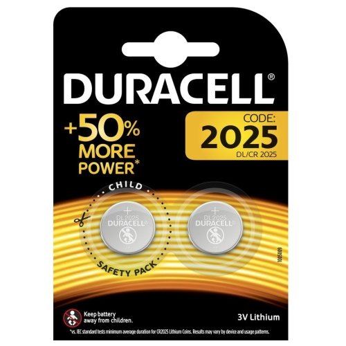 Duracell DL2025 blistera iepakojumā 2 gab.