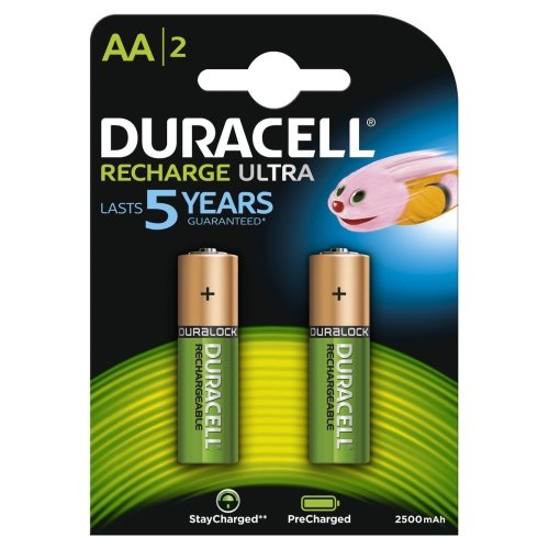 Duracell Precharged HR6 2500 mAh Always Ready blistera iepakojumā 2 gab.