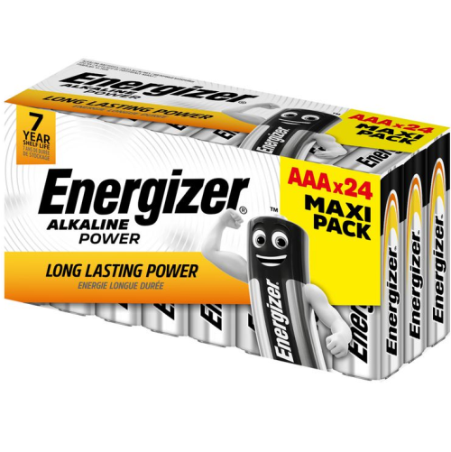 Energizer LR03-24BB Alkaline Power AAA (LR03) blistera iepakojumā 24 gab.