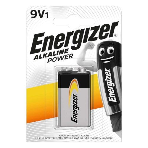 Energizer 6LR61-1BB Alkaline Power (6LR61) blistera iepakojumā 1 gab.