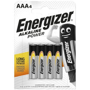 Energizer LR03-4BB Alkaline Power AAA (LR03) blistera iepakojumā 4 gab.