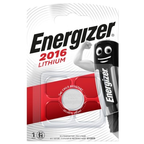 Energizer CR2016 blistera iepakojumā 1 gab.