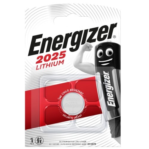 Energizer CR2025 blistera iepakojumā 1 gab.
