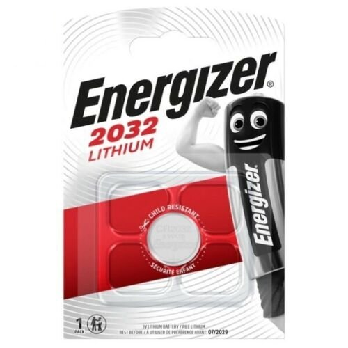 Energizer CR2032 blistera iepakojumā 1 gab.