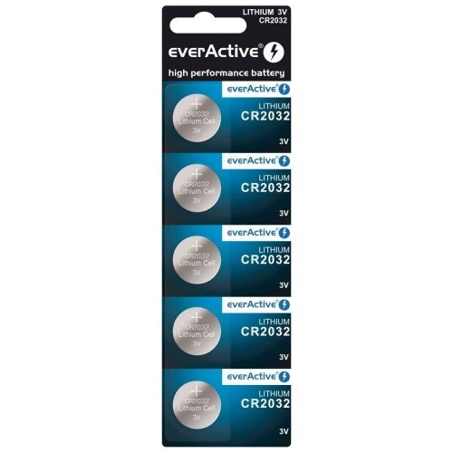 Everactive CR2032-5BB blistera iepakojumā 5 gab.