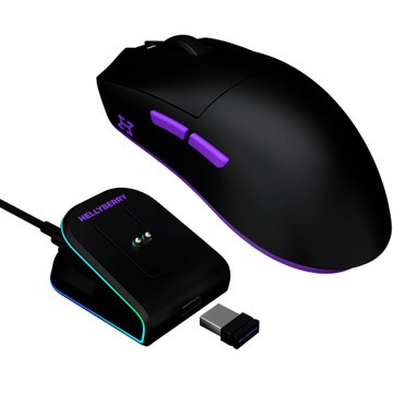 Hellyberry (Powered by Hator) HM47-B 12000 dpi Spēļu bezvadu datorpele