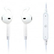 Msonic MHS6W Bluetooth austiņas ar mikrofonu un viedtālruņa vadību (balta)