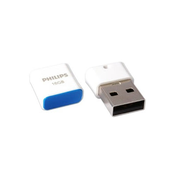 Philips USB 2.0 Flash Drive Pico Edition (zila) 16GB