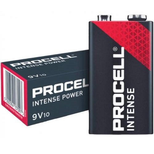 Duracell MX 1604 PROCELL Intense (6LR61) (Cena ir par vienu iepakojumu)