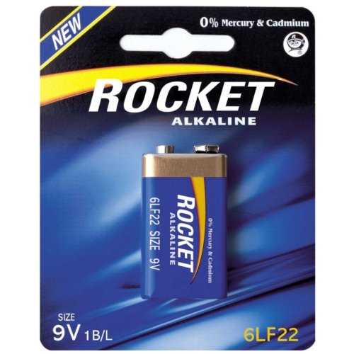 Rocket 6LR22-1BB (9V) blistera iepakojumā 1 gab.