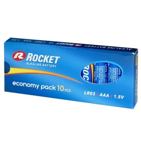 Rocket LR03-10BB (AAA) ECO Pack blistera iepakojumā 10 gab.
