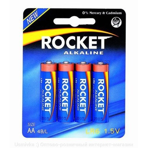Rocket LR6-4BB (AA) blistera iepakojumā 4 gab.