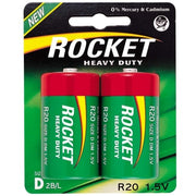 Rocket R20-2BB (D) blistera iepakojumā 2 gab.