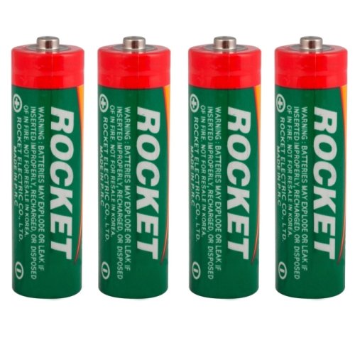 Rocket R6-4AA (AA) celofāna iepakojumā 4 gab.